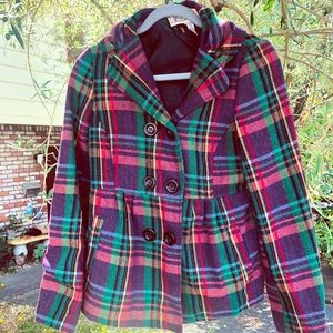American Rag Plaid Coat